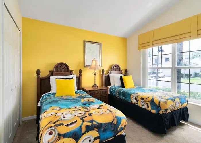 Gated 4 Bed With Pool And Spa Close To Disney Villa